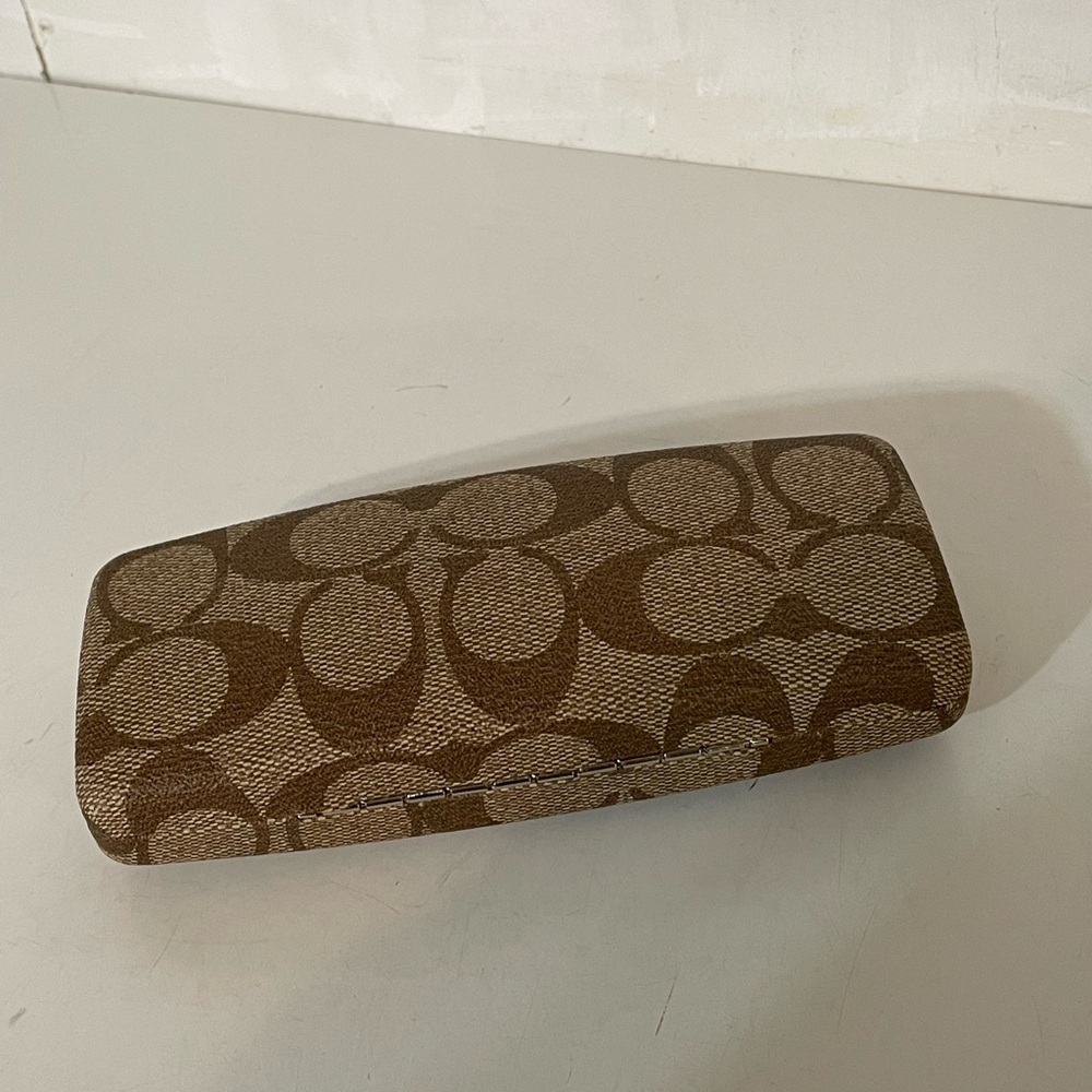 Coach Eyeglass Case Rectangle Shape - Picture 3 of 5